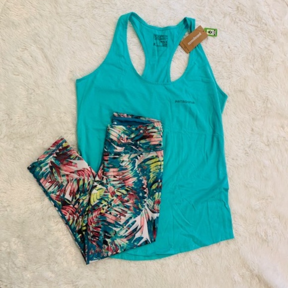 Teal Patagonia Tank- NWT - Picture 1 of 3